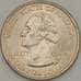 Монета США 25 центов 2004 P КМ358 UNC Айова (J05.19) арт. 18200