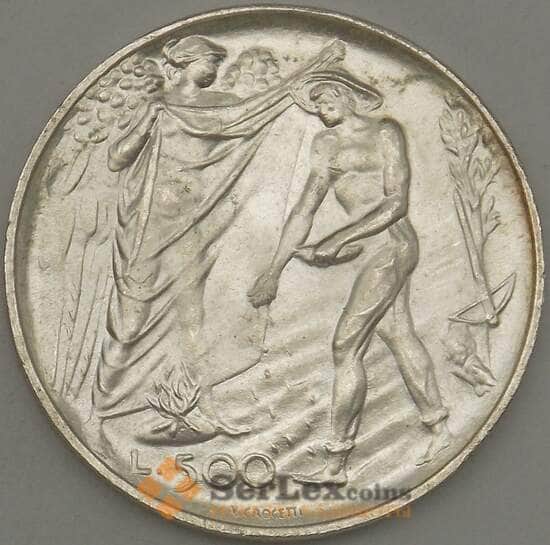Сан-Марино 500 лир 1976 КМ59 UNC (n17.19) арт. 21387
