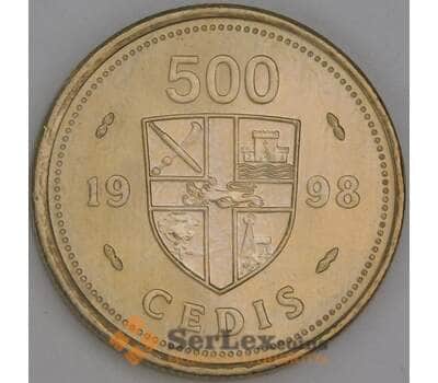 Гана 500 седи 1998 КМ34 UNC арт. 54777