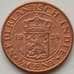 Монета Нидерландская Восточная Индия 1/2 цента 1934 КМ314 AU арт. 12859