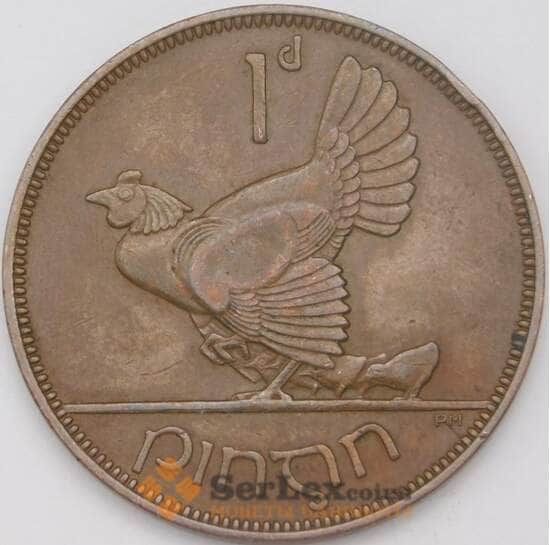 Ирландия 1 пенни 1937 КМ3 XF арт. 5860