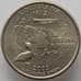 Монета США 25 центов 2002 P КМ333 aUNC Луизиана арт. 15438