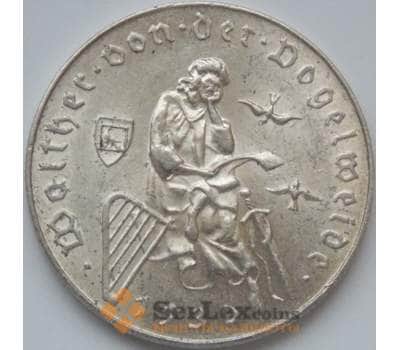 Монета Австрия 2 шиллинга 1930 AU КМ2845 Вальтер фон дер Фогельвейде арт. 8611
