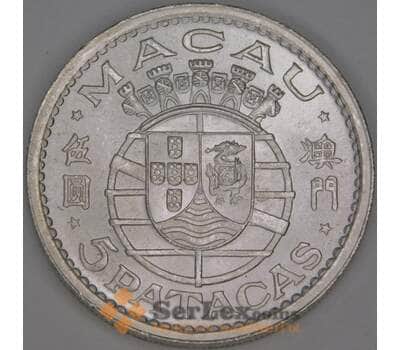 Макао 5 патак 1952 КМ5 UNC арт. 53383
