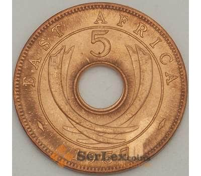 Монета Британская Восточная Африка 5 центов 1957 КМ37 aUNC (J05.19) арт. 18643