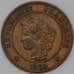 Монета Франция 2 сантима 1889 КМ827 AU арт. 22726