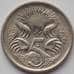 Монета Австралия 5 центов 1998 КМ80 aUNC Фауна (J05.19) арт. 17519