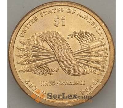 Монета США 1 доллар 2010 Сакагавея - Стрелы UNC  (ЗСГ) арт. 18968