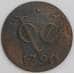 Нидерландская Индия монета 2 дуита 1790 КМ118 VF арт. 46167