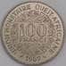 Монета Западная Африка 100 франков 1969 КМ4 UNC арт. 38825