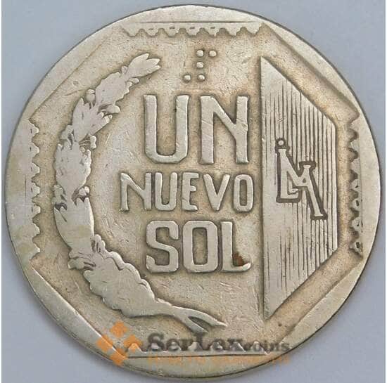 Перу 1 новый соль 1992 КМ308.1 F арт. 57668 Перу 1 новый соль 1992 КМ308.1 F арт. 57668