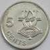 Монета Соломоновы острова 5 центов 2005 КМ26а UNC (J05.19) арт. 15771