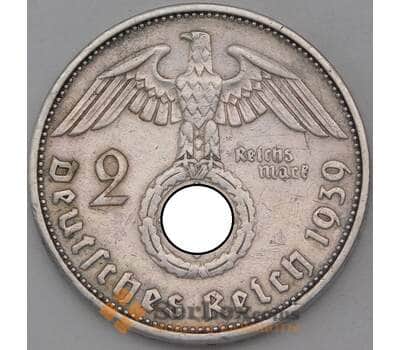 Монета Германия 2 марки 1939 A КМ487 VF арт. 26451