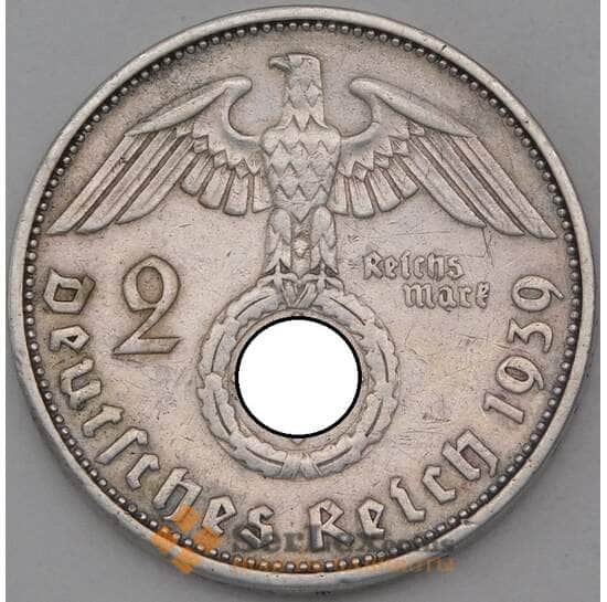 Германия 2 марки 1939 A КМ487 VF арт. 26451