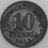 Германия монета 10 пфеннигов 1917 КМ26 VF арт. 15037