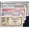 Югославия набор банкнот 4 шт. 10 динар -1000 динар 1974-1981 VF-XF арт. 39678