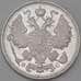 Монета Россия 15 копеек 1916 ВС Y21a aUNC арт. 30095
