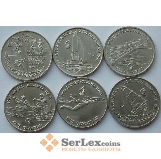 Румыния 10 лей 1996 UNC Олимпийские игры Атланта (J05.19) арт. 15516