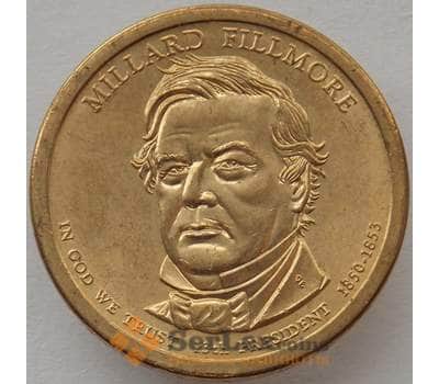 Монета США 1 доллар 2010 P КМ475 UNC Президент Филлмор арт. 15416