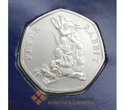 Монета Ведикобритания 50 пенсов 2018 UC183 BU Кролик Питер  арт. 40668