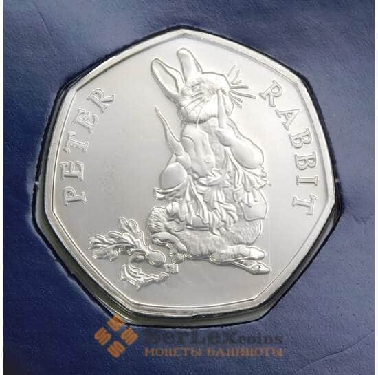 Великобритания 50 пенсов 2018 UC183 BU Кролик Питер арт. 40668 Великобритания 50 пенсов 2018 UC183 BU Кролик Питер арт. 40668