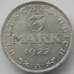 Монета Германия 3 марки 1922 А КМ28 UNC (J05.19) арт. 14782