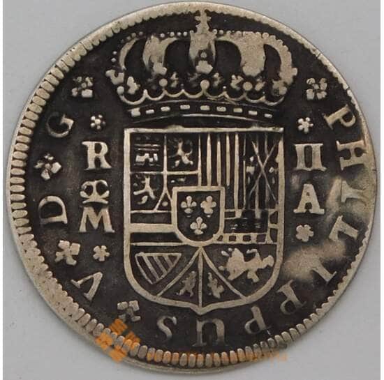 Испания 2 реала 1721 КМ296 VF арт. 23567
