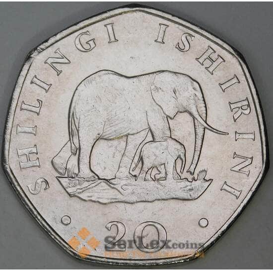 Танзания 20 шиллингов 1992 КМ27.2 aUNC арт. 54793 Танзания 20 шиллингов 1992 КМ27.2 aUNC арт. 54793