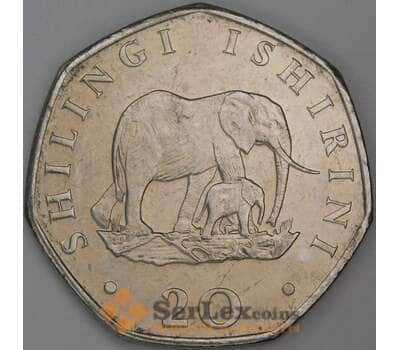 Танзания 20 шиллингов 1992 КМ27.2 aUNC арт. 54793