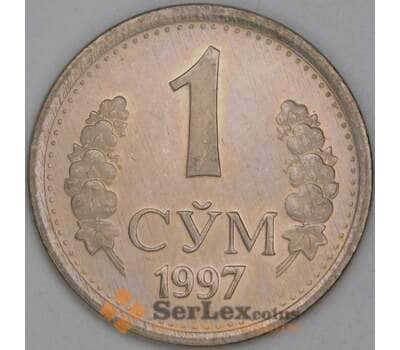 Узбекистан 1 сум 1997 КМ8 UNC арт. 54541