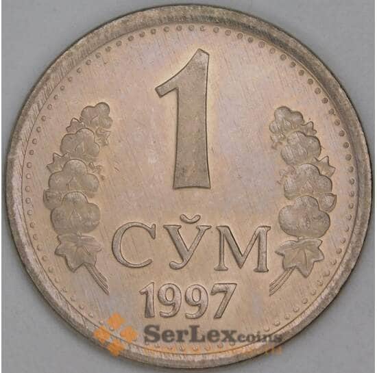 Узбекистан 1 сум 1997 КМ8 UNC арт. 54541