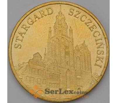Монета Польша 2 злотых 2007 Y613 Старгард-Щециньски арт. 36646
