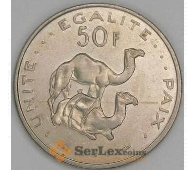 Джибути 50 франков 1991 КМ25 XF арт. 56377