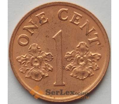 Монета Сингапур 1 цент 1994 КМ98 aUNC (J05.19) арт. 17067