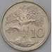 Монета Зимбабве 10 центов 1999 КМ3 aUNC арт. 31554