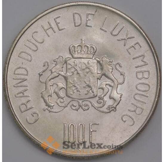 Люксембург 100 франков 1963 КМ52 UNC арт. 42761