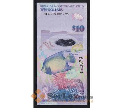 Бермуды Бермудские острова 10 доллара 2009 Р59а(1) UNC арт. 54380