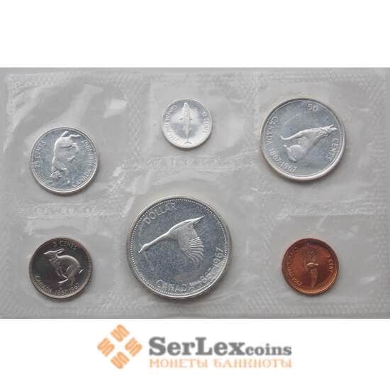 Канада 1 цент - 1 доллар 1967 BU набор монет арт. 11441