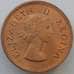 Монета Южная Африка ЮАР 1/2 пенни 1955 КМ45 UNC (J05.19) арт. 16947