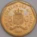 Нидерландские Антильские острова монета 5 гульденов 2014 UC#1 aUNC арт. 44748