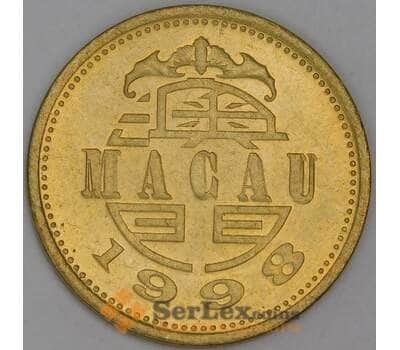 Макао 10 авос 1998 КМ70 UNC арт. 53559
