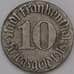 Германия Нотгельд 10 пфеннигов 1918 Франкенталь арт. 31412