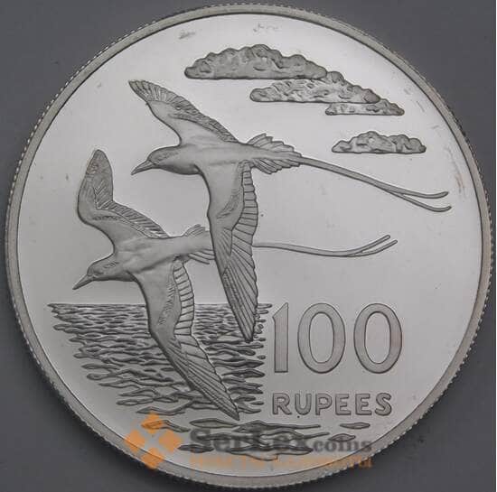 Сейшельские острова монета 100 рупий 1978 КМ40 Proof   арт. 43108