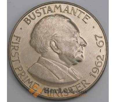 Монета Ямайка 1 доллар 1976 КМ57 BU Бустаменте арт. 26346