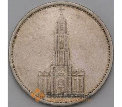 Монета Германия 5 марок (рейхсмарок) 1934 А КМ83 VF  арт. 29180
