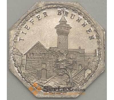 Германия Нюрнберг 20 пфеннигов 1921 Proof TIEFER BRUNNEN (j05.19) арт. 21212
