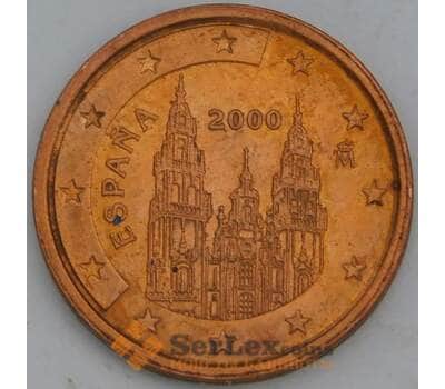 Монета Испания 2 евроцента 2000 КМ1041 XF арт. 39035