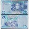Лесото банкнота 20 малоти 2019 Р22 UNC арт. 43682