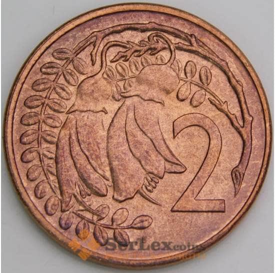 Новая Зеландия 2 цента 1979 КМ32 UNC арт. 46583