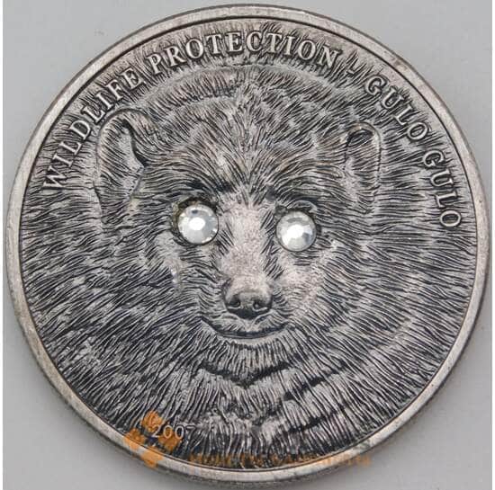 Монголия 500 тугриков 2007 Росомаха Копия арт. 26502